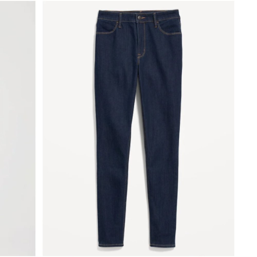 Old Navy  High-Waisted Super-Skinny Jeans Size 12